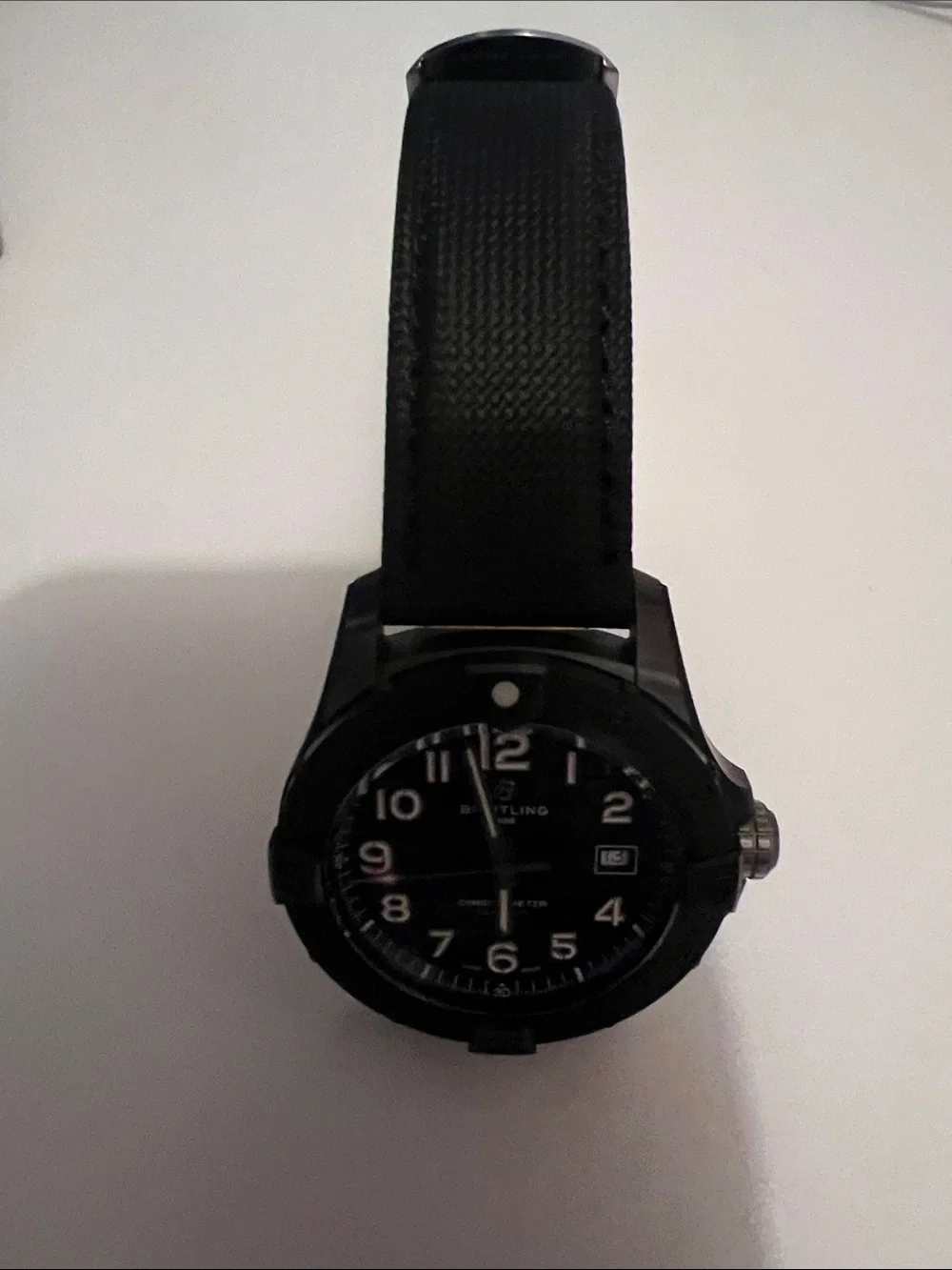 Breitling numerals hands